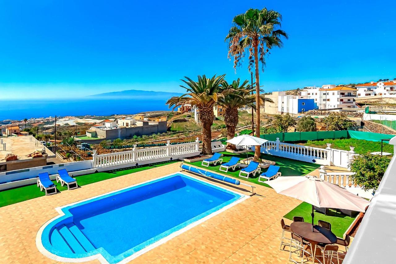 Villa Raquel With Private Pool And Sea View Los Menores Eksteriør billede