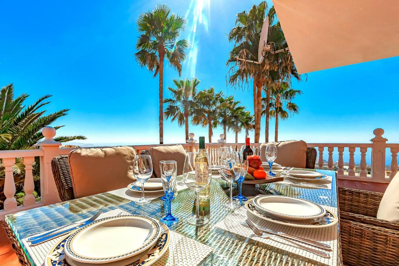 Villa Raquel With Private Pool And Sea View Los Menores Eksteriør billede