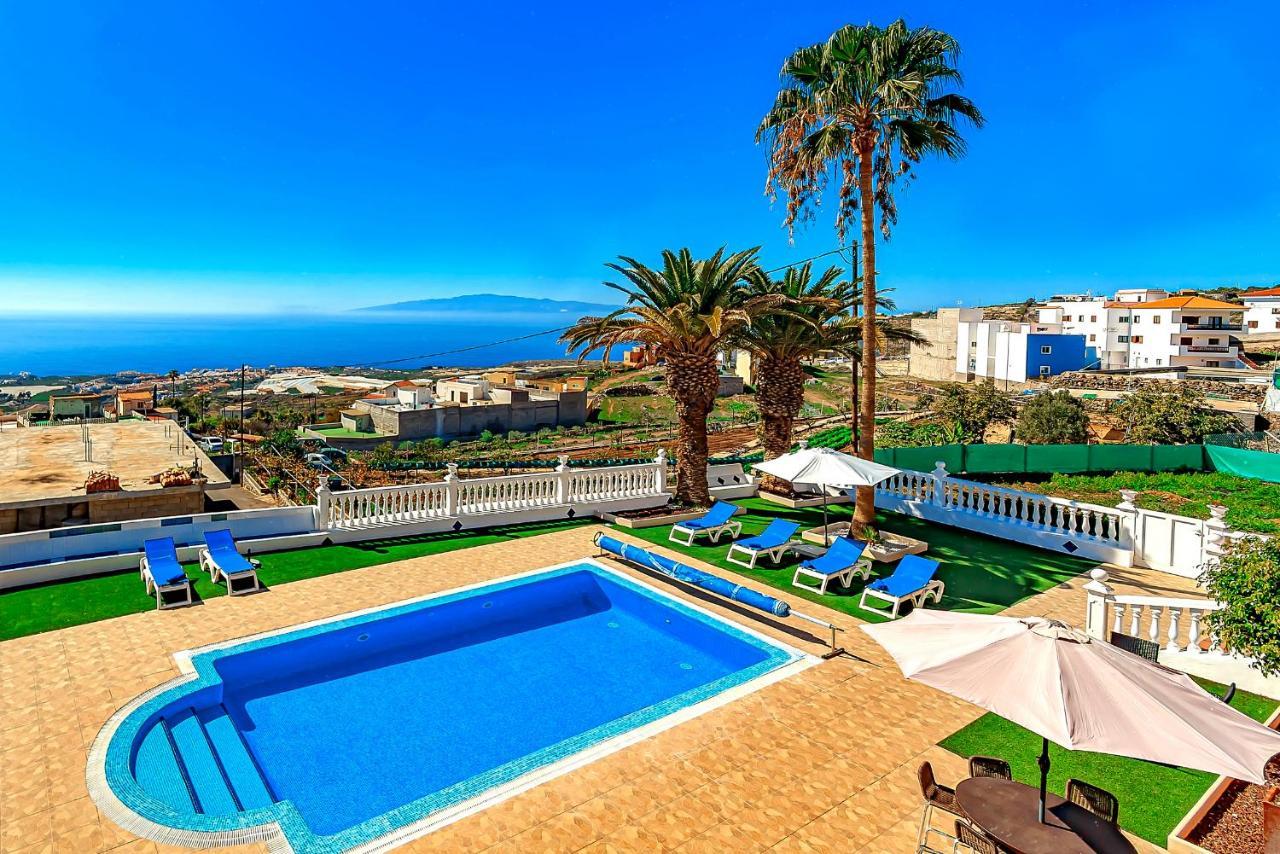 Villa Raquel With Private Pool And Sea View Los Menores Eksteriør billede